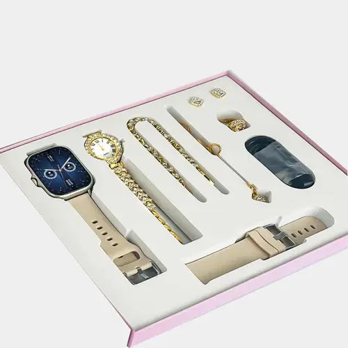 A58 Plus Smart Watch Gift Sets 6 IN 1