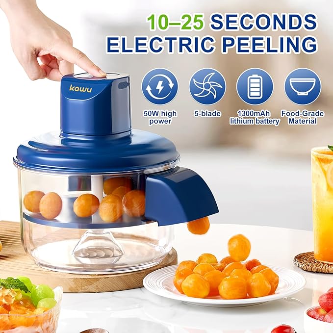 Fruit Vegetable Peeler Rechargeable Portable Multi-Function Kitchen Tool