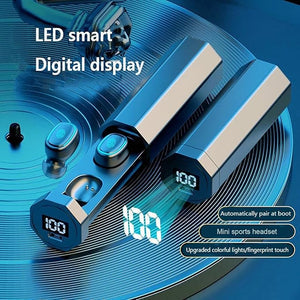 True Wireless Earbuds with Digital Display