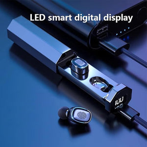 True Wireless Earbuds with Digital Display